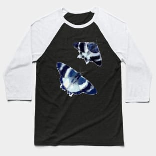 Tropical blue night moth Baseball T-Shirt